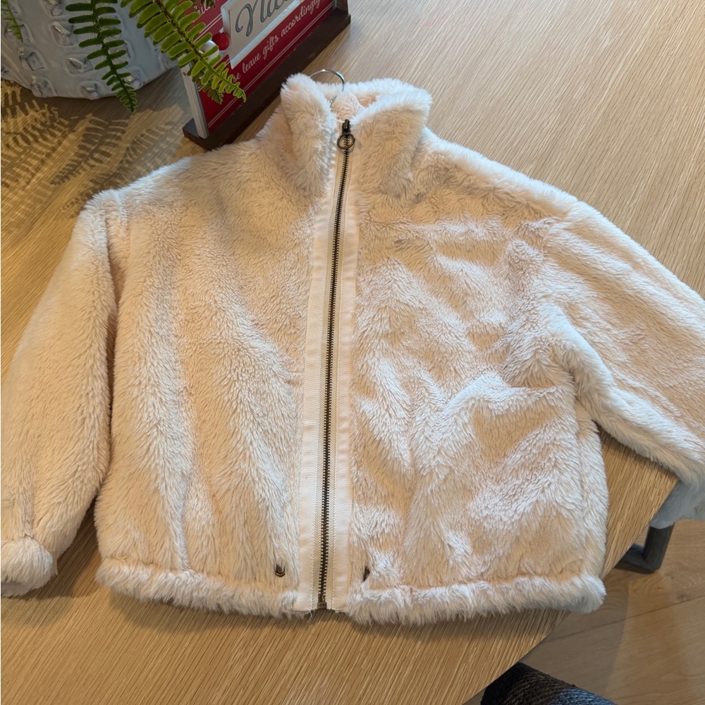 Cozy Cream Kids Jacket